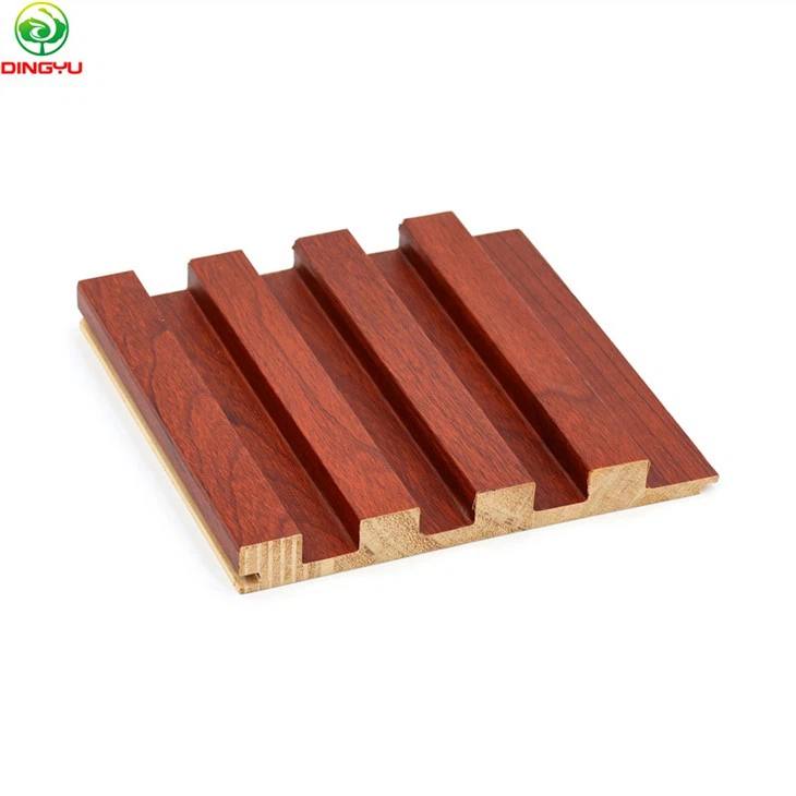 Interior Pine Wood Fluted Wall Panel